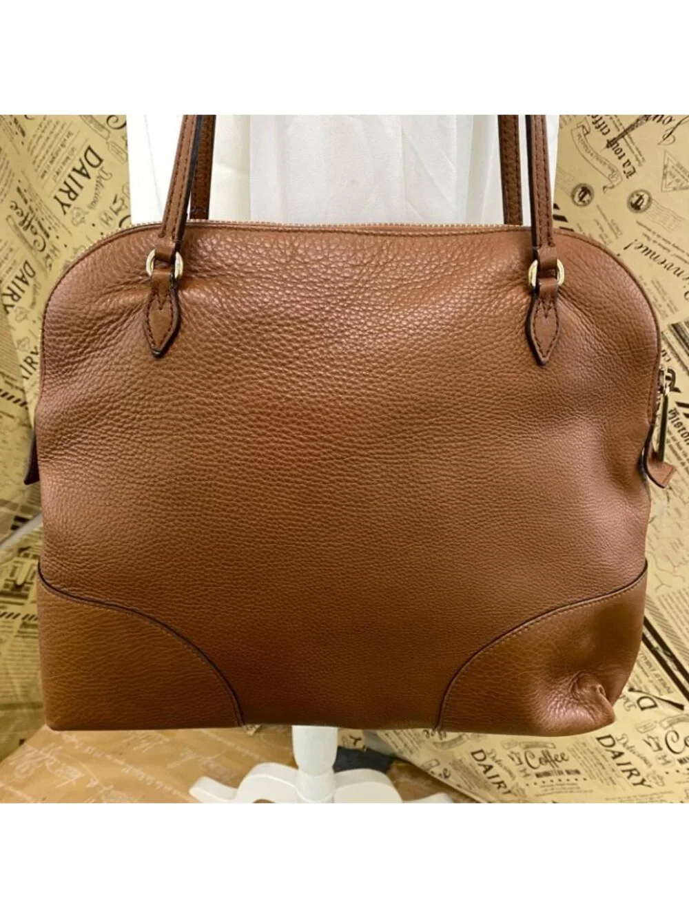 Gucci Handbag Leather Brown Travel Business - Picture 2 of 11